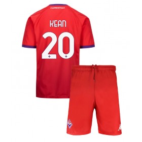 Fiorentina Moise Kean #20 3rd Trikot 2024-25 Kurzarm (+ kurze hosen)